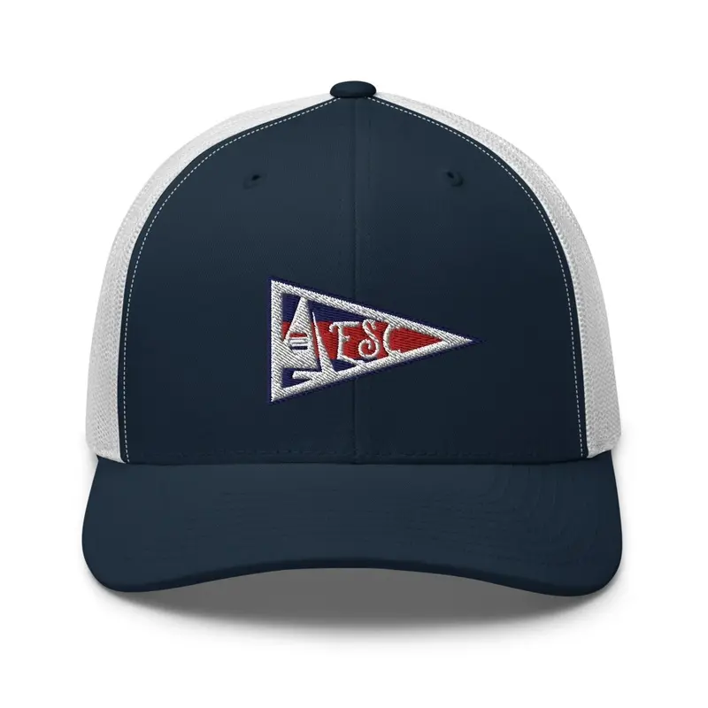 ESC Pennant Hat - Nautical Blue & White